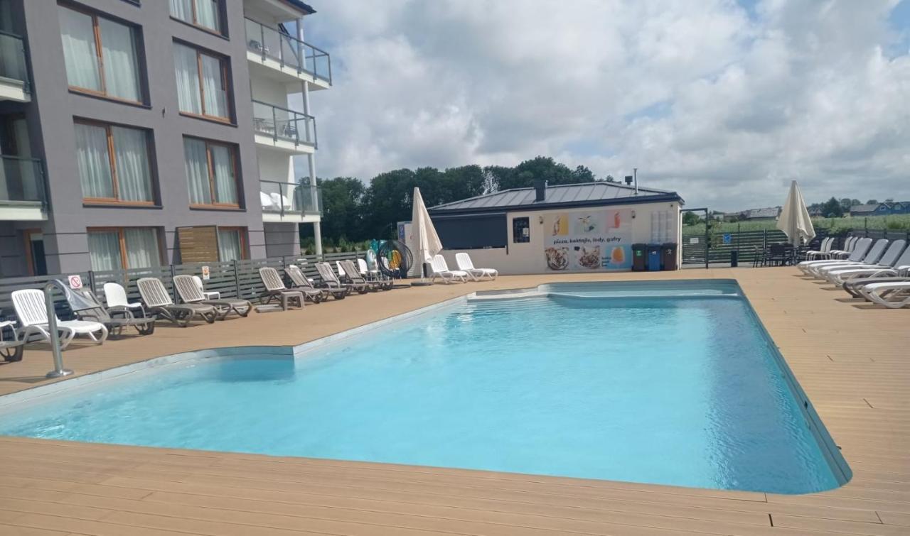 Apartamenty Blu M Sarbinowo Z Basenem Eksteriør bilde